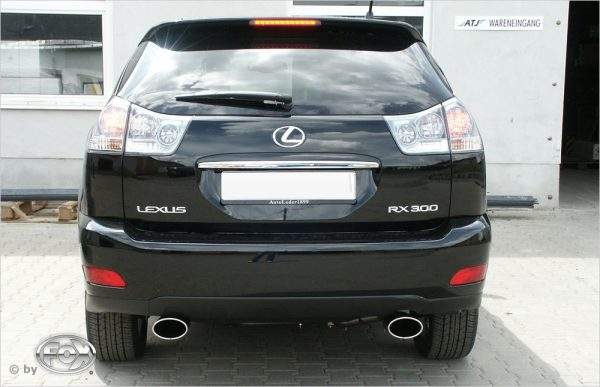 Lexus RX 300/ 350 XU3 Endschalldämpfer Ausgang rechts/links - 140x90 Typ 32 rechts/links – Bild 3