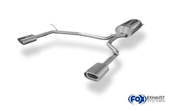 Lexus RX 300/ 350 XU3 Endschalldämpfer Ausgang rechts/links - 135x80 Typ 53 rechts/links