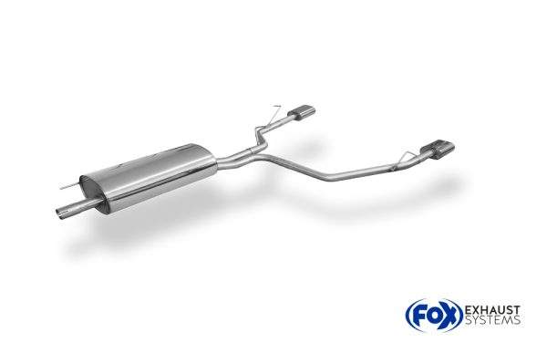 Lexus RX 300/ 350 XU3 Endschalldämpfer Ausgang rechts/links - 135x80 Typ 53 rechts/links – Bild 2