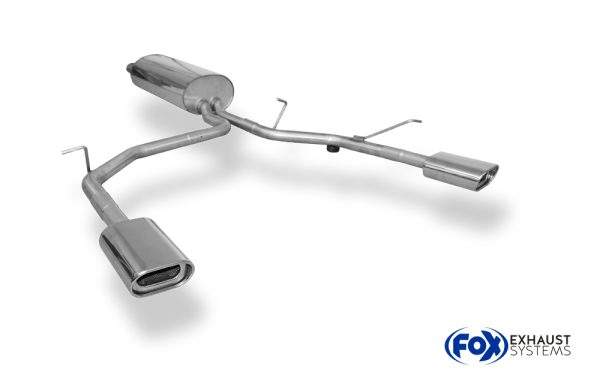 Lexus RX 300/ 350 XU3 Endschalldämpfer Ausgang rechts/links - 135x80 Typ 53 rechts/links – Bild 3