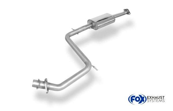 Mazda MX3 Typ EC Vorschalldämpfer mit Tulpe und Flansch