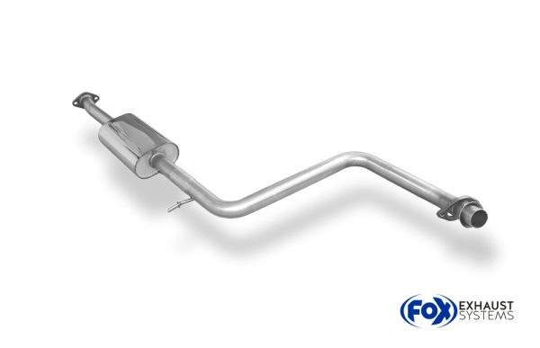 Mazda MX3 Typ EC Vorschalldämpfer mit Tulpe und Flansch – Bild 2