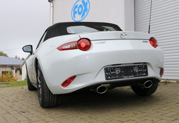 Mazda MX5 - ND Endschalldämpfer quer Ausgang rechts/links - 1x115x85 Typ 32 rechts/links – Bild 5