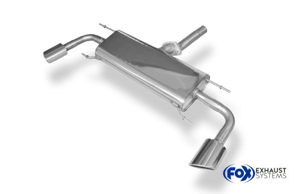 Mazda 3 - BM - Stufenheck Endschalldämpfer quer rechts/links - 115x85 Typ 38 rechts/links – Bild 2