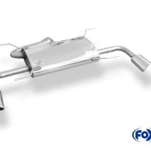 Mazda 6 - GJ Kombi Endschalldämpfer quer Ausgang rechts/links - 115x85 Typ 38 rechts/links