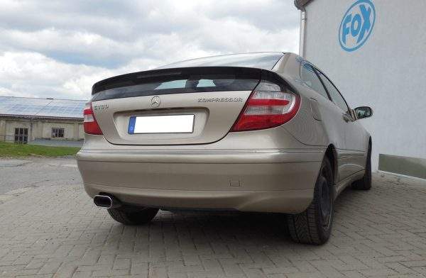 Mercedes C-Klasse Sportcoupe CL203 Endschalldämpfer - 160x80 Typ 53 – Bild 3