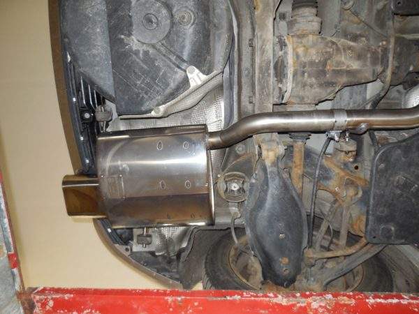 Mercedes C-Klasse Sportcoupe CL203 Endschalldämpfer - 160x80 Typ 53 – Bild 4