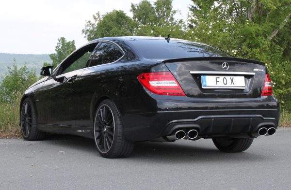 Mercedes C-Klasse Coupe 6 Zylinder - C204 AMG-Paket Endschalldämpfer rechts/links - 2x115x85 Typ 32 rechts/links – Bild 2