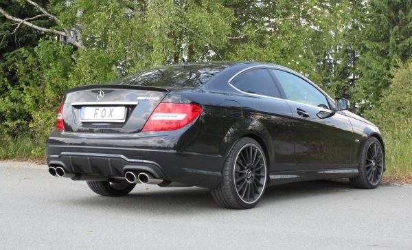 Mercedes C-Klasse Coupe 6 Zylinder - C204 AMG-Paket Endschalldämpfer rechts/links - 2x115x85 Typ 32 rechts/links – Bild 3