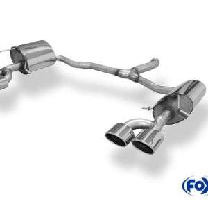 Mercedes C-Klasse 205 Limousine/ T-Modell Endschalldämpfer rechts/links mit Y-Verbindungsrohr - 2x115x85 Typ 32 rechts/links