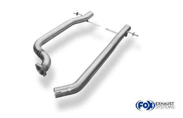 Mercedes S-Klasse Coupé Typ C215 Vorschalldämpferersatzrohr rechts/links Ø63,5mm – Bild 2