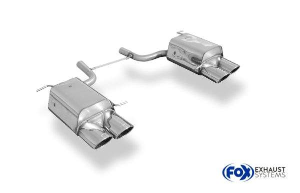 Mercedes SLK Typ 171 - 4/6 Zylinder Endschalldämpfer rechts/links - 2x115x85 Typ 32 rechts/links