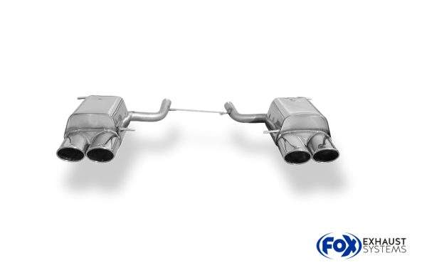 Mercedes SLK Typ 171 - 4/6 Zylinder Endschalldämpfer rechts/links - 2x115x85 Typ 32 rechts/links – Bild 2