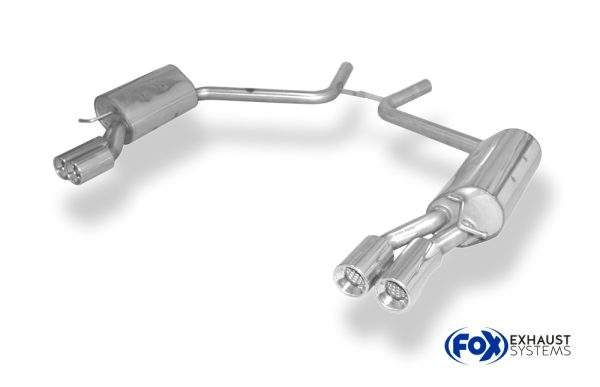 Mercedes CLS Typ C219 Endschalldämpfer rechts/links - 2x90 Typ 13 rechts/links