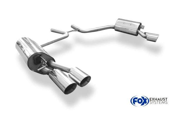 Mercedes CLS Typ C219 Endschalldämpfer rechts/links - 2x90 Typ 25 rechts/links