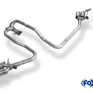 Mercedes X-Klasse 4matic Endrohrsystem Ausgang seitlich rechts und links am Fahrzeug - 2x90 Typ 16 rechts/links