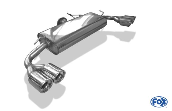 Mitsubishi Lancer CYO - Stufenheck/ Sportback Endschalldämpfer quer Ausgang rechts/links - 2x90 Typ 17 rechts/links – Bild 2