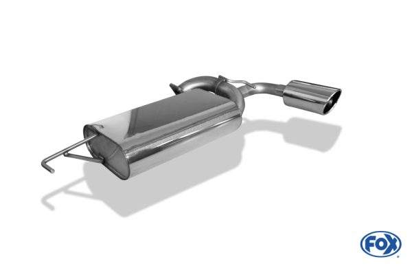 Mitsubishi ASX 4x4 - Typ GAO Endschalldämpfer Ausgang rechts - 129x106 Typ 44 – Bild 2