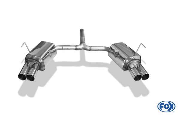 Mini Cooper S R53 Endschalldämpfer rechts/links Ausgang rechts/links  - 2x76 Typ 10 rechts/links – Bild 2