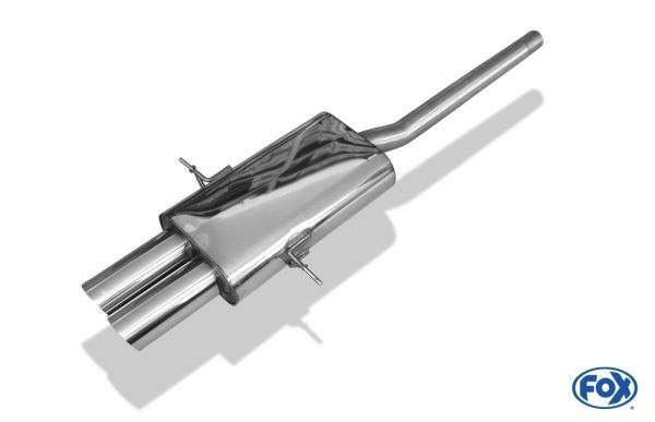 Mini Cooper S R56 Endschalldämpfer Ausgang mittig - 2x90 Typ 14 – Bild 2