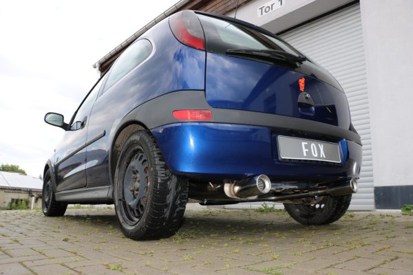 Opel Corsa C Endschalldämpfer Ausgang rechts/links - 1x90 Typ 13 rechts/links – Bild 3