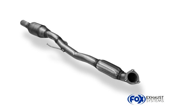 Opel Corsa D GSI/OPC - EURO 4 Downpipe inkl. 200Zeller Katalysator mit Euro 4-Norm – Bild 2