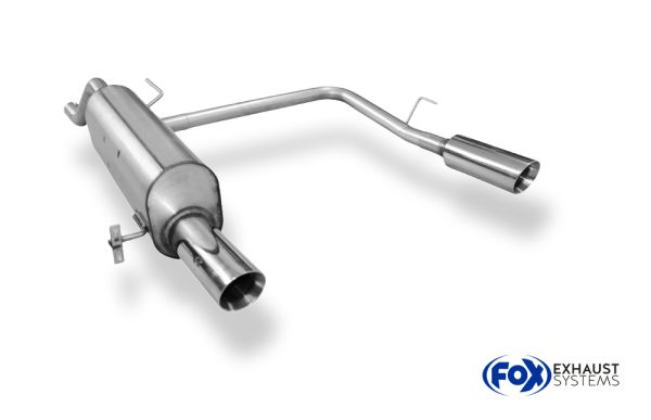 Opel Corsa E Endschalldämpfer Ausgang rechts/links - 1x90 Typ 25 rechts/links