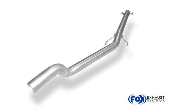 Opel Astra G Coupe/ Cabrio Vorschalldämpferersatzrohr Ø63,5mm – Bild 2