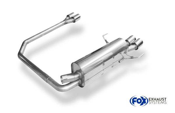 Opel Astra H/ Astra H GTC Endschalldämpfer Ausgang rechts/links - 2x76 Typ 25 rechts/links – Bild 4