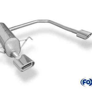 Opel Astra H Caravan Endschalldämpfer Ausgang rechts/links Ø63,5mm - 135x80 Typ 53 rechts/links