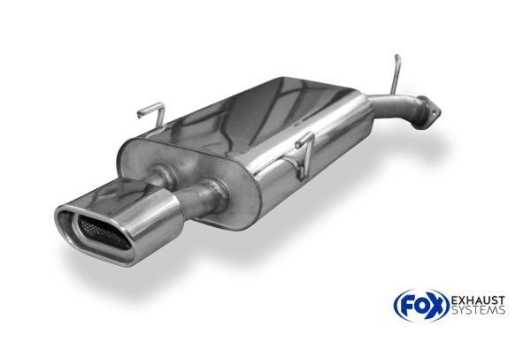 Opel Vectra B - Bj. ab 9/99` Endschalldämpfer Ø55mm - 135x80 Typ 53 – Bild 2