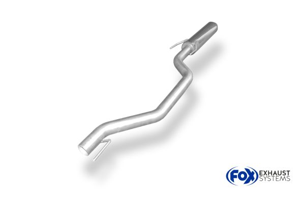 Opel Vectra C GTS Vorschalldämpfer für Modelle waagerecht verbauten Kat