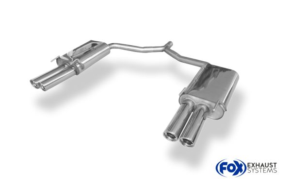 Opel Vectra C GTS Endschalldämpfer rechts/links zweiflutig - 2x76 Typ 17 rechts/links – Bild 4