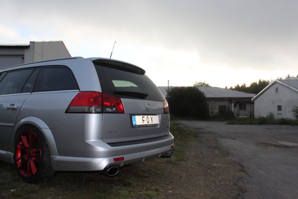 Opel Vectra C OPC Caravan Endschalldämpfer rechts/links - 140x90 Typ 32 rechts/links – Bild 3