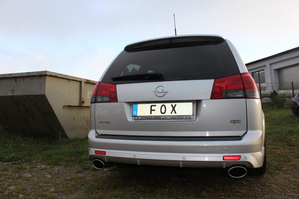 Opel Vectra C OPC Caravan Endschalldämpfer rechts/links - 140x90 Typ 32 rechts/links – Bild 4