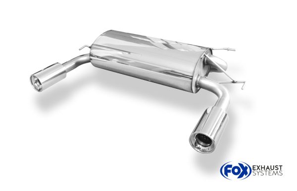 Opel Antara Endschalldämpfer quer Ausgang rechts/links - 1x100 Typ 13 rechts/links
