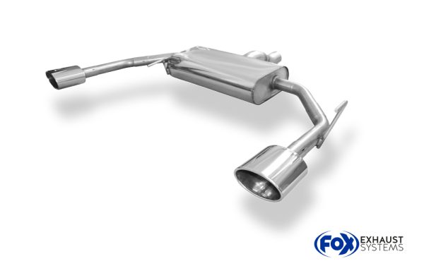 Opel Signum Sportheck Endschalldämpfer Ausgang rechts/links - 140x90 Typ 32 rechts/links