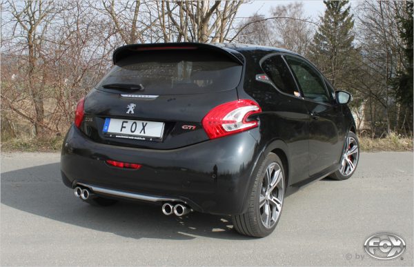 Peugeot 208 GTI Endschalldämpfer Ausgang rechts/links - 2x76 Typ 13 rechts/links – Bild 6