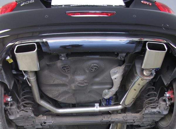 Peugeot 208 GTI Endschalldämpfer Ausgang rechts/links - 145x65 Typ 59 rechts/links – Bild 9