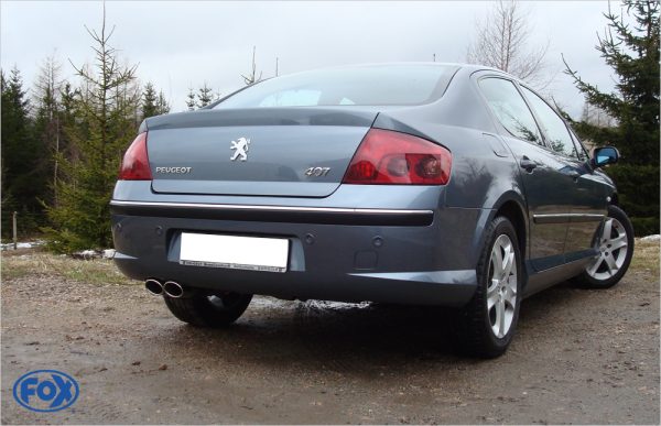 Peugeot 407 - 2,2l 16V Endschalldämpfer - 2x106x71 Typ 33 – Bild 2