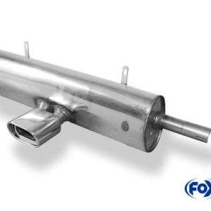 Porsche Boxster Typ 986 Endschalldämpfer - 135x80 Typ 53 mittig