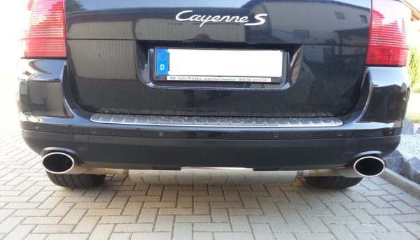 Porsche Cayenne Endschalldämpfer rechts/links - 140x90 Typ 32 rechts/links – Bild 2