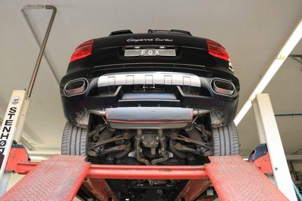 Porsche Cayenne 9PA Facelift Endschalldämpfer rechts/links - 220x80 Typ 49 rechts/links – Bild 4