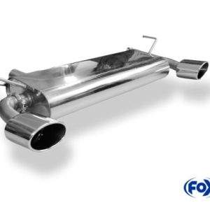 Renault Koleos Diesel Endschalldämpfer quer Ausgang rechts/links - 140x90 Typ 44 rechts/links