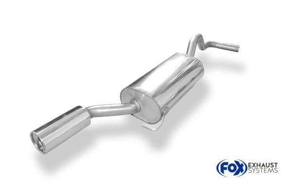 Seat Cordoba 6K, 6K/C/ VW Polo 6N Classic/ Variant Endschalldämpfer - 1x90 Typ 13 – Bild 3