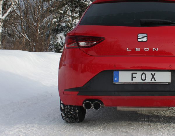 Seat Leon 5F - Einzelradaufhängung Endschalldämpfer einseitig - 2x80 Typ 25 – Bild 5