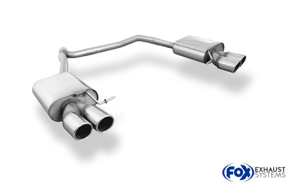 Seat Leon 5F ST - Einzelradaufhängung Endschalldämpfer rechts/links - 2x90 Typ 16 rechts/links