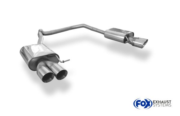 Seat Leon 5F ST - Einzelradaufhängung Endschalldämpfer rechts/links - 2x90 Typ 25 rechts/links