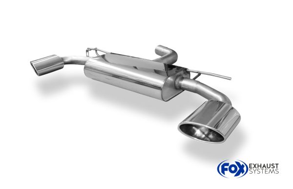 Seat Leon 5F Cupra Endschalldämpfer Ausgang rechts/links - 160x90 Typ 38 rechts/links