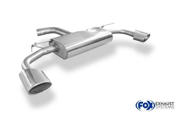 Seat Leon 5F Cupra Endschalldämpfer Ausgang rechts/links - 140x90 Typ 44 rechts/links – Bild 2